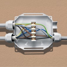 Κουτί με Gel IP68 με 4 Στυπιοθλύπτες Ready Box IP68